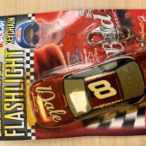 Dale Eearnhart Jr collectible flashlight keychain